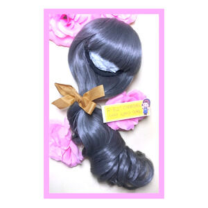1/3 BJD Balljointed Doll Super Dollfie Dream DD Gray Very Long Curly 8 - 8.5"